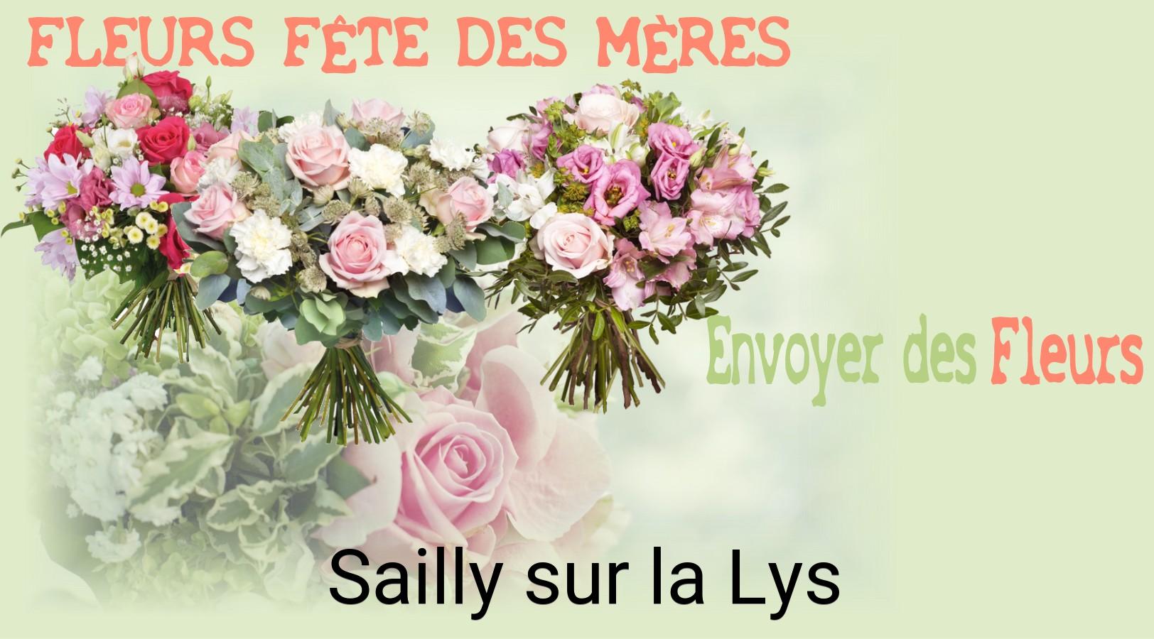 Bouquet de Fête des Mères livré à Sailly-sur-la-Lys